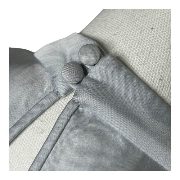 TVF for DVF Persimmon Satin Blend Mini Cloud Blue Size 0 - Picture 7 of 16